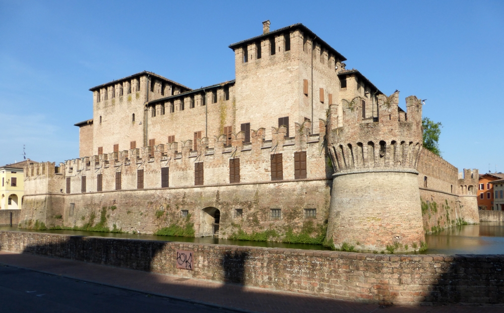 Rocca di Fontanellato, north-west front
