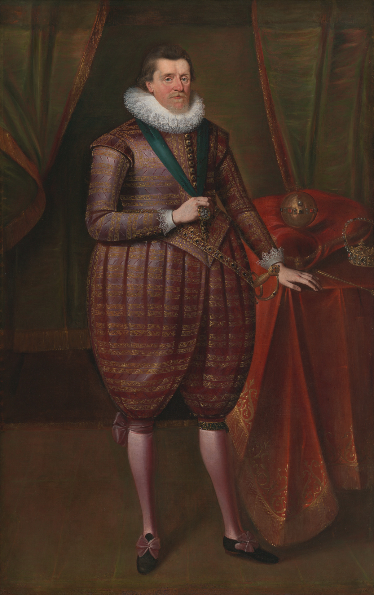 Attributed to Paul van Somer, James VI and I